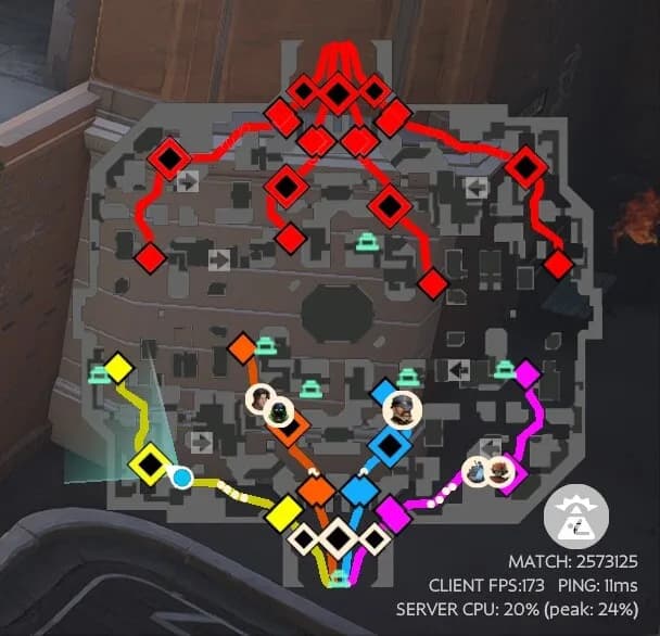 Deadlock Map Update: From Four Lanes to Three