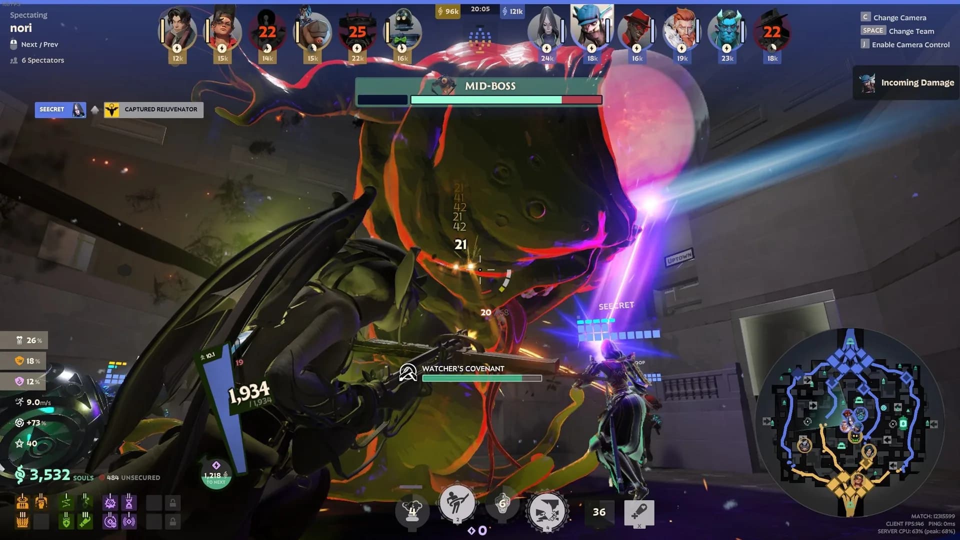 Deadlock Mid Boss guide: claim the Rejuvenator and leave the pit safely